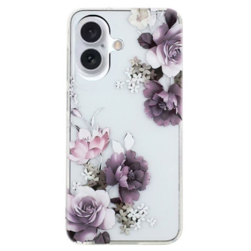 Kryt iPhone 16 Pivoňky