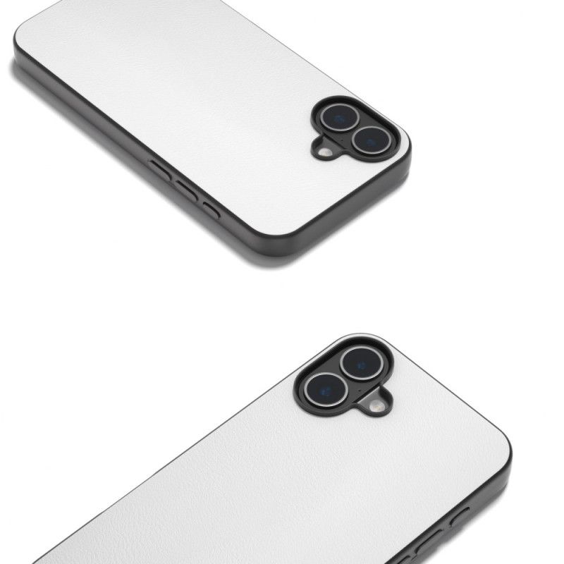 Kryt iPhone 16 Plus Imitace Kůže Proti Pádu