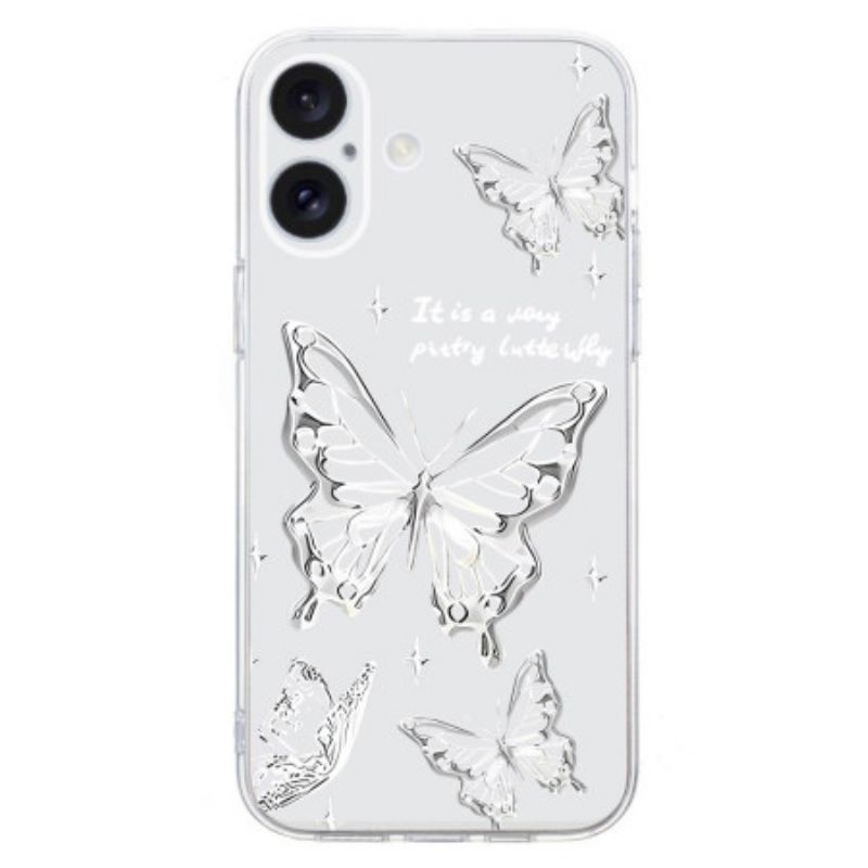 Kryt iPhone 16 Plus Kryty Na Mobil Motýli