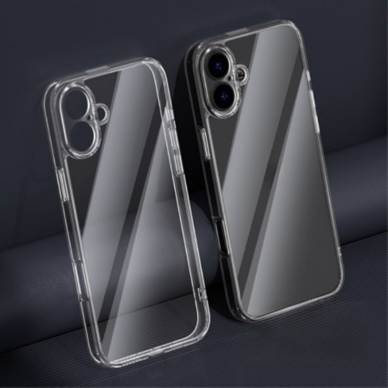 Kryt iPhone 16 Plus Kryty Na Mobil Průhledné Tvrzené Sklo