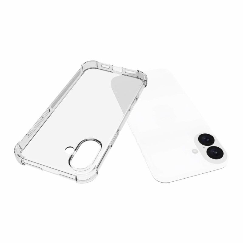 Kryt iPhone 16 Plus Kryty Na Mobil Průhledné Zesílené Rohy