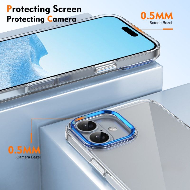 Kryt iPhone 16 Plus Kryty Na Mobil Rám Fotoaparátu Z Hliníkové Slitiny