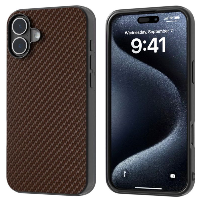 Kryt iPhone 16 Plus Kryty Na Mobil Uhlíkové Vlákno Abeel