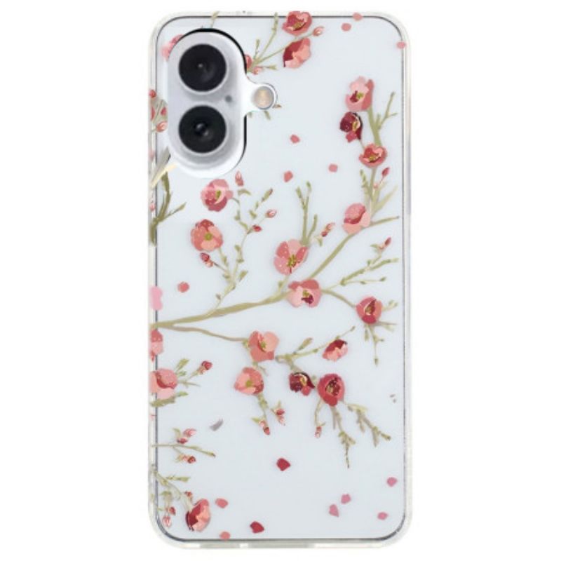 Kryt iPhone 16 Plus Květiny