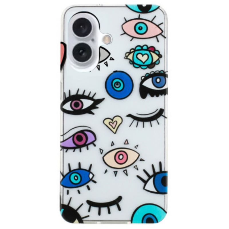 Kryt iPhone 16 Plus Oči