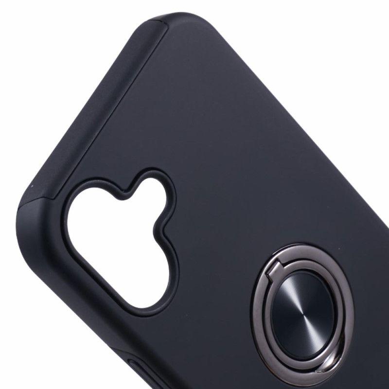 Kryt iPhone 16 Plus Otočná Podpěra S Kovovým Efektem