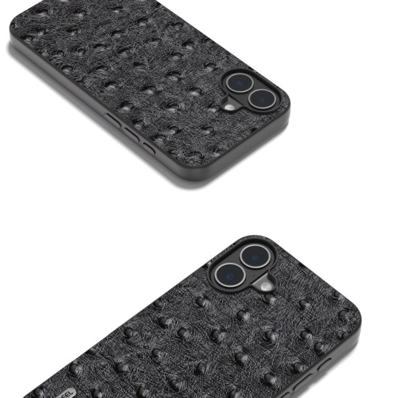 Kryt iPhone 16 Plus Textura Pštrosa Abeel