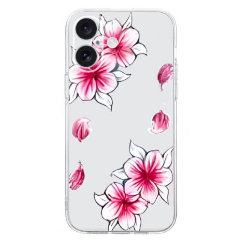 Kryt iPhone 16 Plus Třešňové Květy