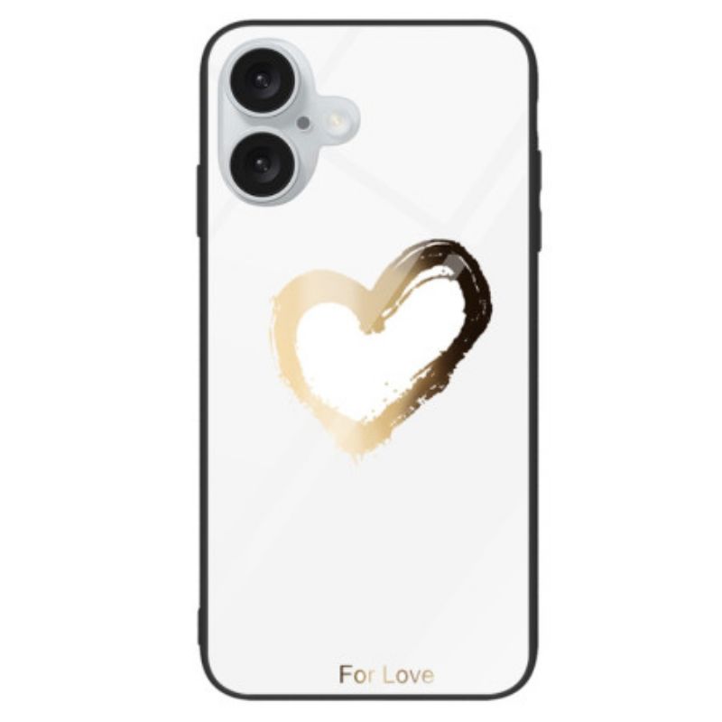 Kryt iPhone 16 Plus Tvrzené Sklo Pro Lásku