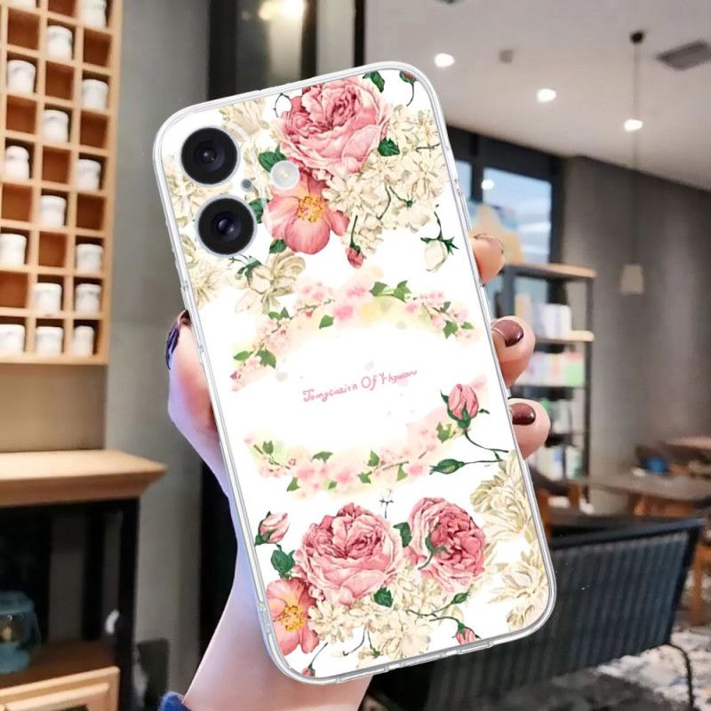 Kryt iPhone 16 Plus Vintage Růže