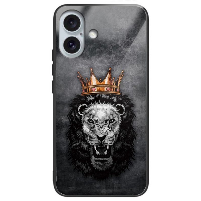 Kryt iPhone 16 Plus Vzor Z Tvrzeného Skla