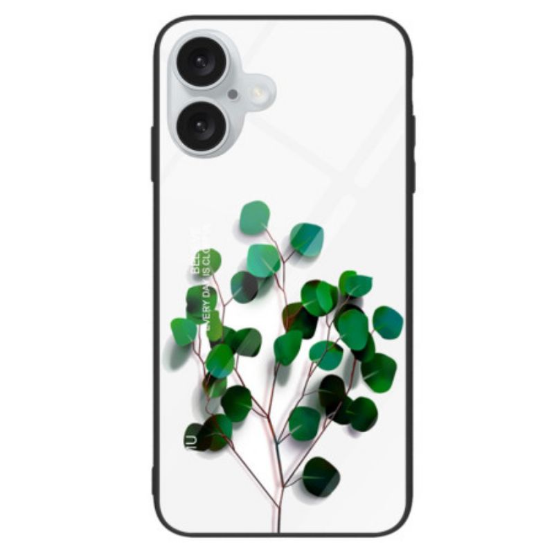 Kryt iPhone 16 Plus Zelené Listy