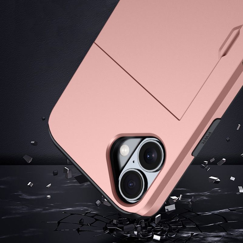 Kryt iPhone 16 Posuvný Držák Karty
