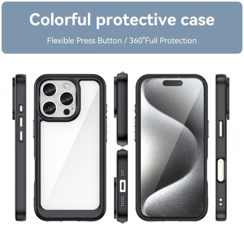 Kryt iPhone 16 Pro Kryty Na Mobil Akryl A Silikon