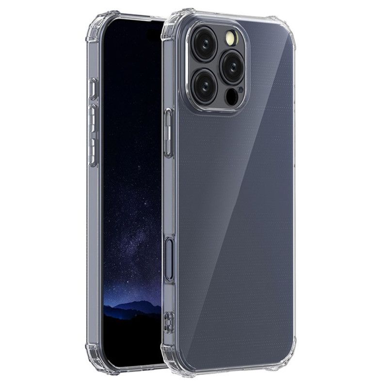 Kryt iPhone 16 Pro Max Kryty Na Mobil Transparentní Ochrana Proti Poškrábání