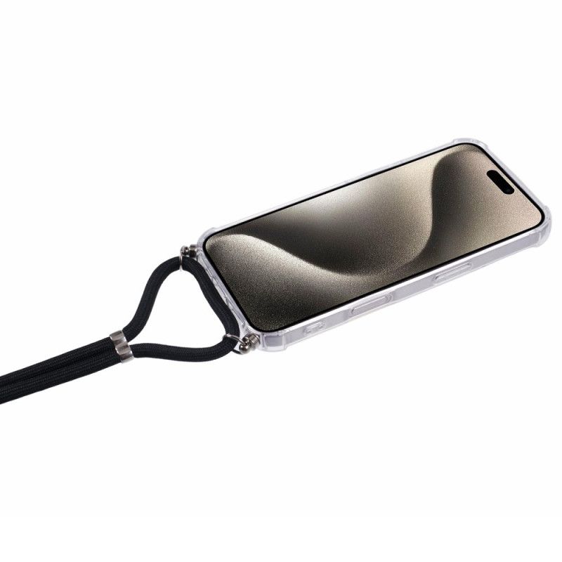 Kryt iPhone 16 Průhledná Šňůra