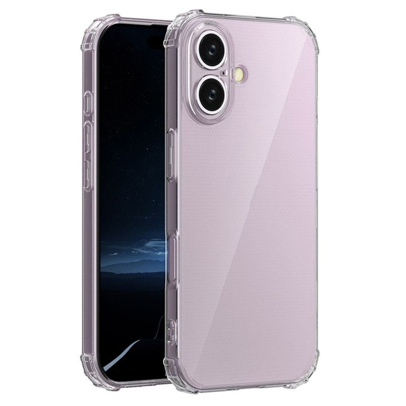 Kryt iPhone 16 Transparentní Zesílené