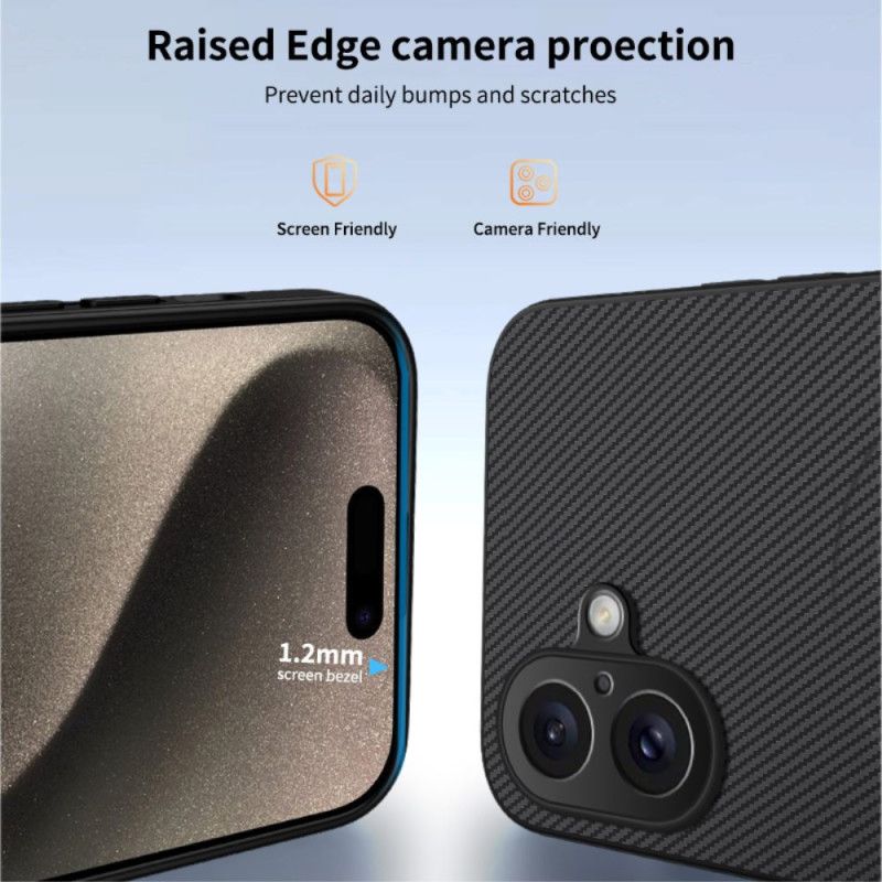 Kryt iPhone 17 Kryty Na Mobil Kompatibilní S Magsafe Uhlíková Vlákna