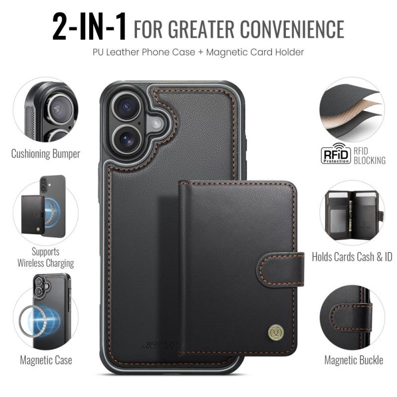 Kryt iPhone 17 Kryty Na Mobil Odnímatelný Držák Rfid Karet Magsafe