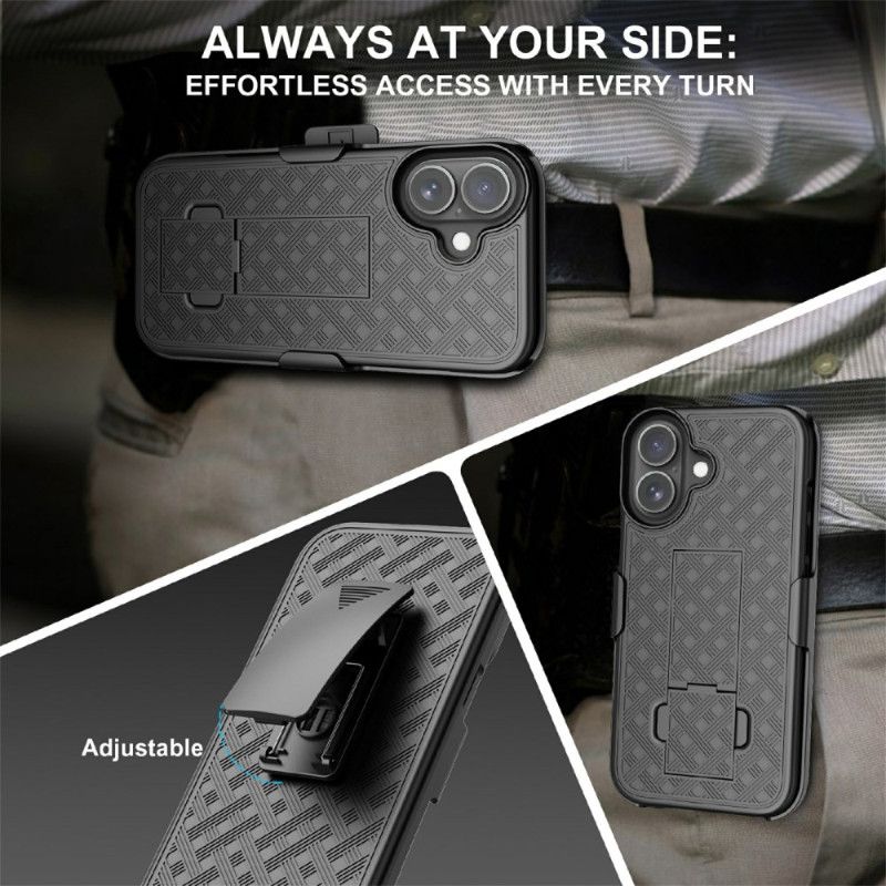 Kryt iPhone 17 Kryty Na Mobil Posuvný Se Stojánkem A Klipem