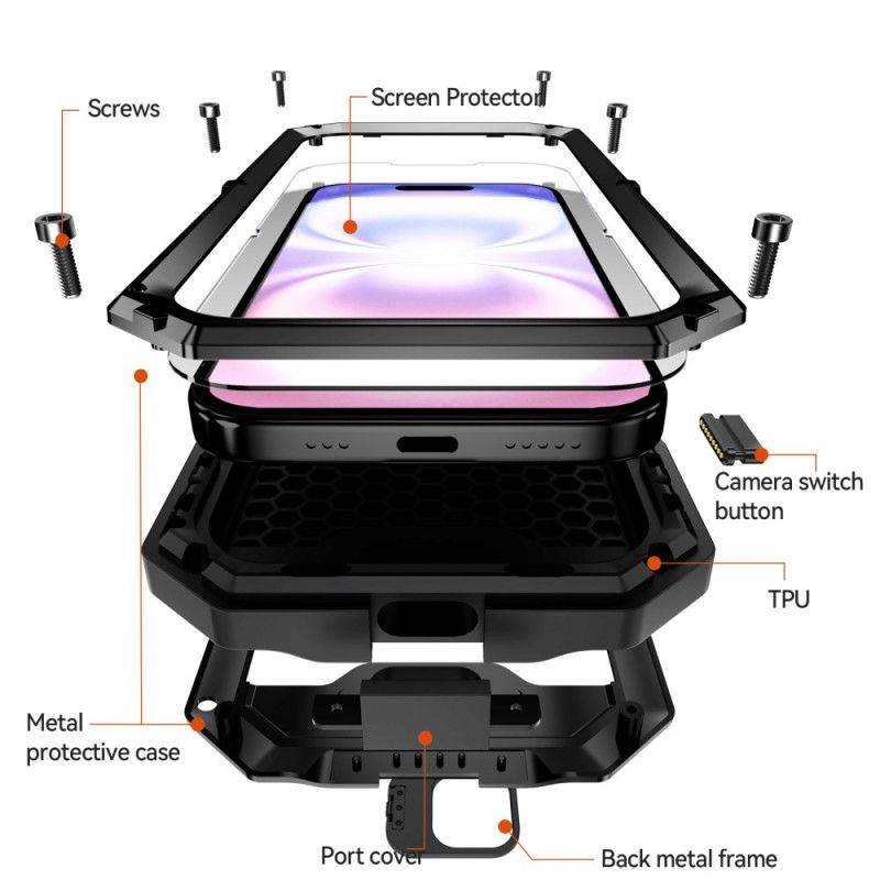 Kryt iPhone 17 Kryty Na Mobil R-just Ultra Odolný