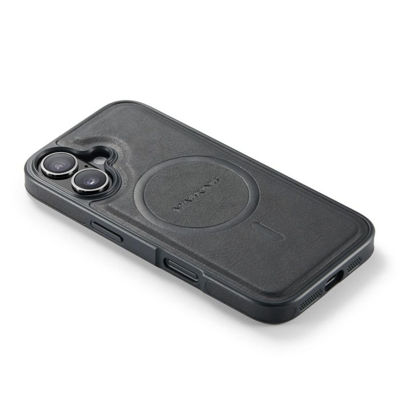 Kryt iPhone 17 Magsafe Kompatibilní S Prémiovým Koženým Efektem