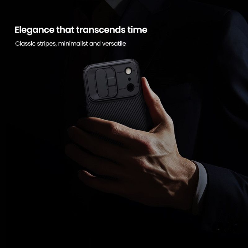 Kryt iPhone 17 Pro Kryty Na Mobil Kryt Kamery Magsafe A Posuvný Kryt Nillkin