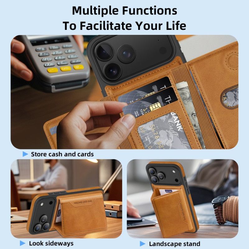 Kryt iPhone 17 Pro Magsafe Premium S Odnímatelnou Kartou Držák