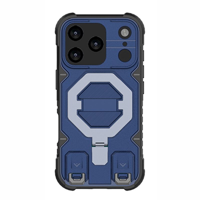 Kryt iPhone 17 Pro Max Kompatibilní S Magsafe S Držákem A Poutkem Na Zápěstí