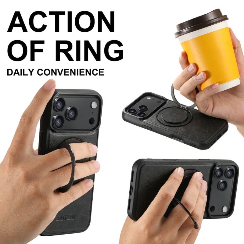 Kryt iPhone 17 Pro Max Kompatibilní S Magsafe S Otočným Držákem Suteni