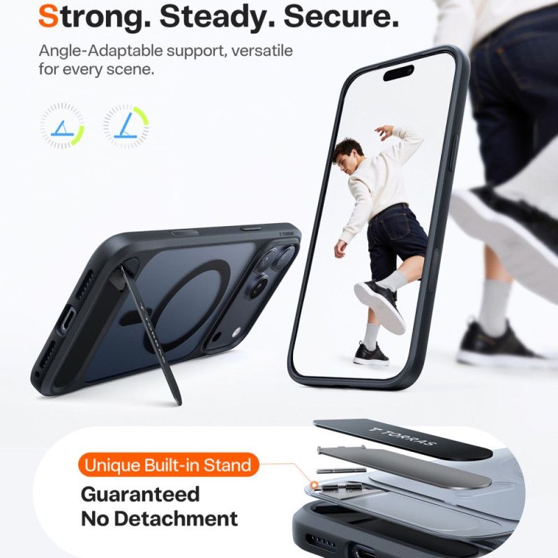 Kryt iPhone 17 Pro Max Prémiový Design Magsafe S Integrovaným Stojánkem