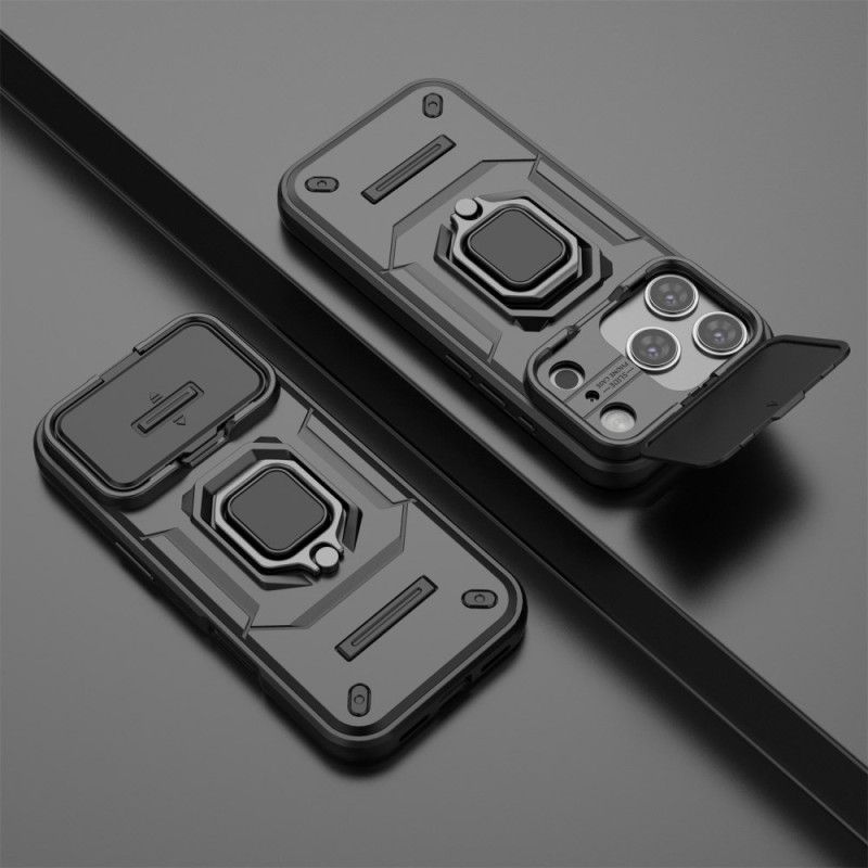 Kryt iPhone 17 Pro Pouzdro Na Prsten S Ochranou Objektivu