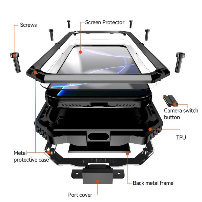 Kryt iPhone 17 Pro R-just Armor
