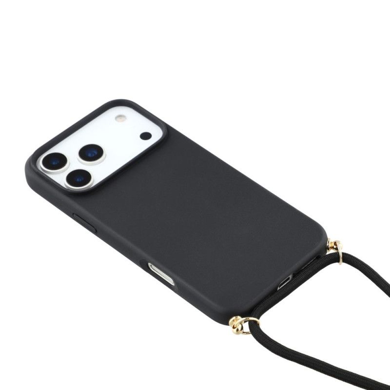 Kryt iPhone 17 Pro Silikonová Šňůrka