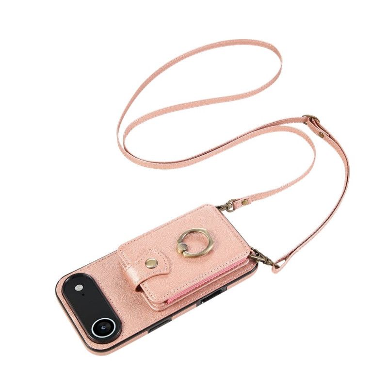 Kryt iPhone Air Držák Na Karty A Popruh Na Zápěstí