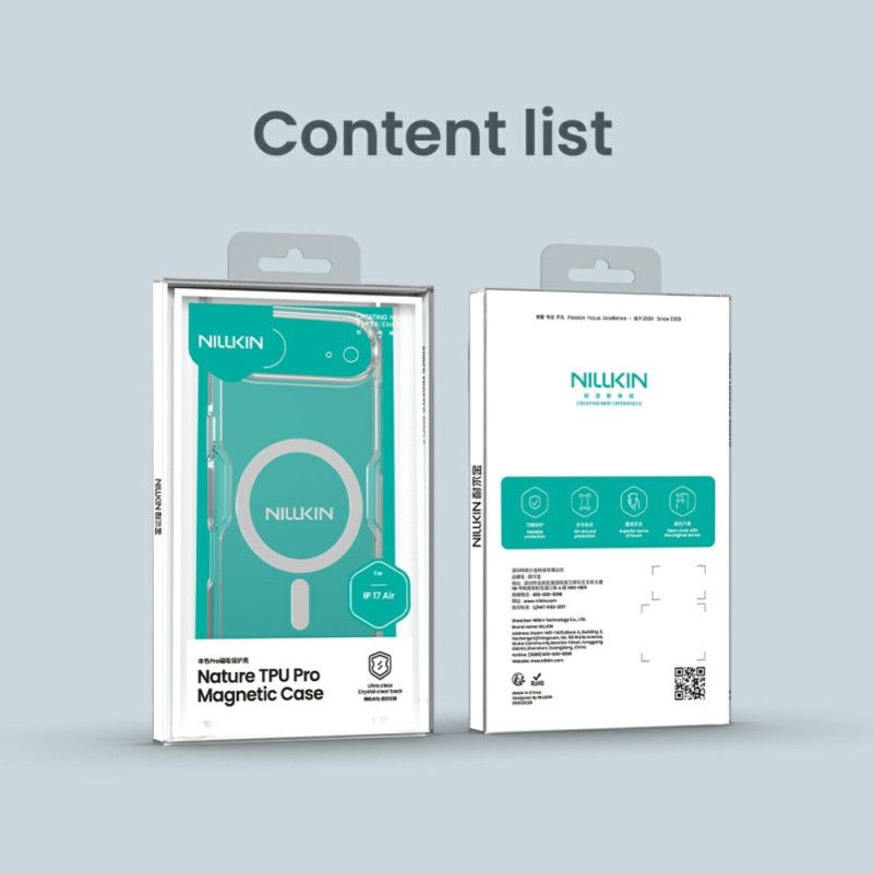 Kryt iPhone Air Kompatibilní S Magsafe Nature Pro Series Nillkin