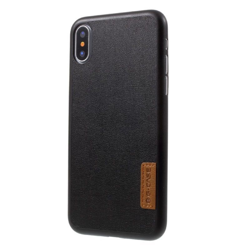 Kryt Iphone X G-pouzdro Imitace Kůže