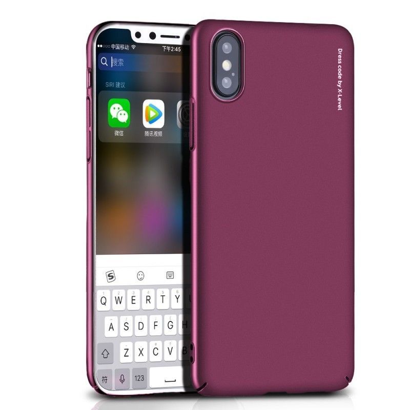 Kryt Iphone Xr Kovový Efekt