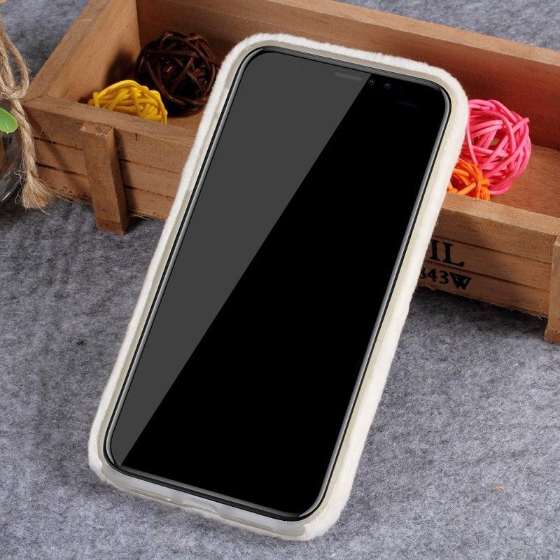 Kryt Iphone Xr Kožešinový Efekt