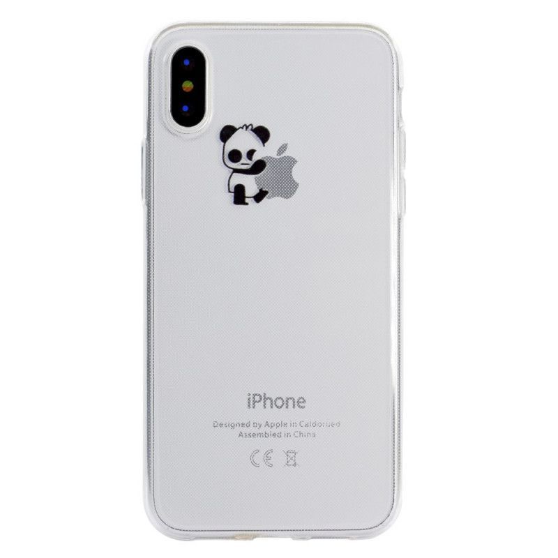 Kryt Iphone Xr Logo Her Panda 2