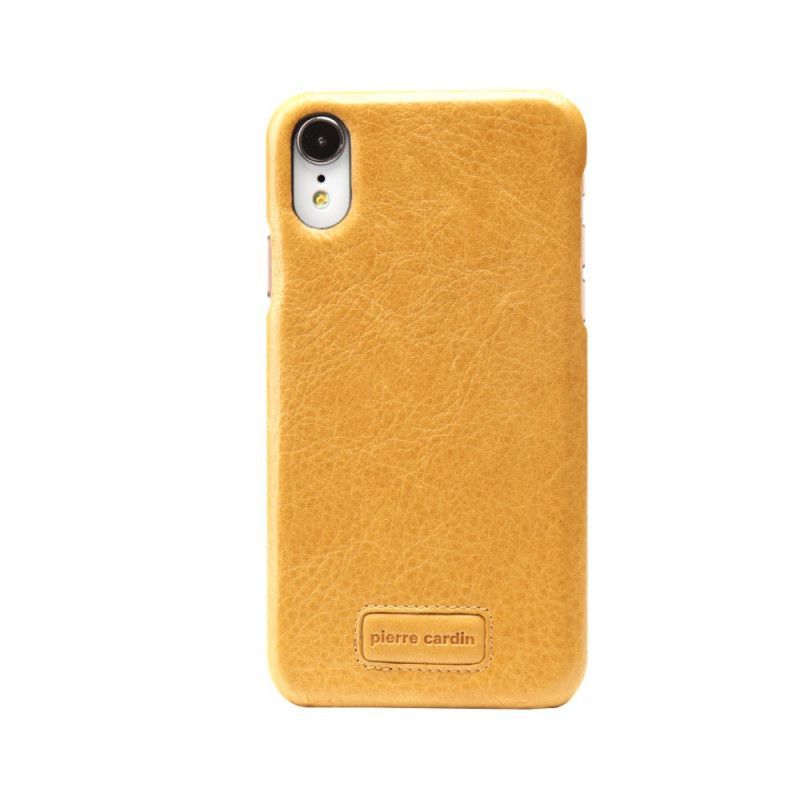 Kryt Iphone Xr Pravá Kůže Pierre Cardin Liči