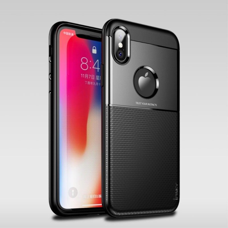 Kryt Iphone  XS Ipaky Uhlíkové Vlákno