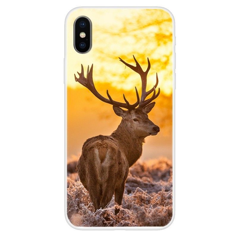 Kryt Iphone  XS Jelen A Krajina