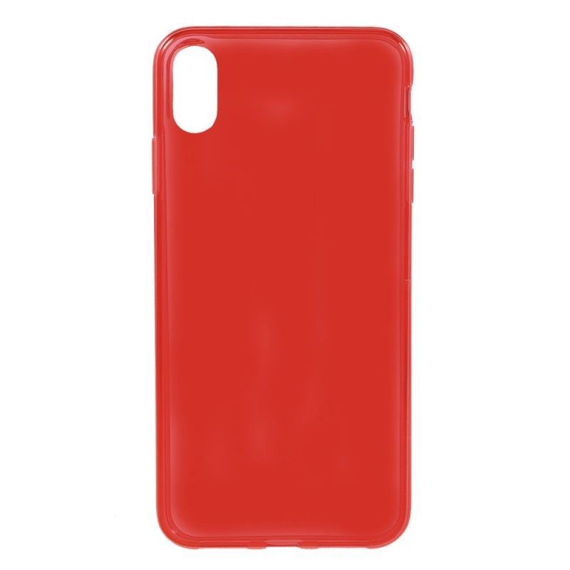 Kryt Iphone  XS Max Barevný Průhledný Silikon
