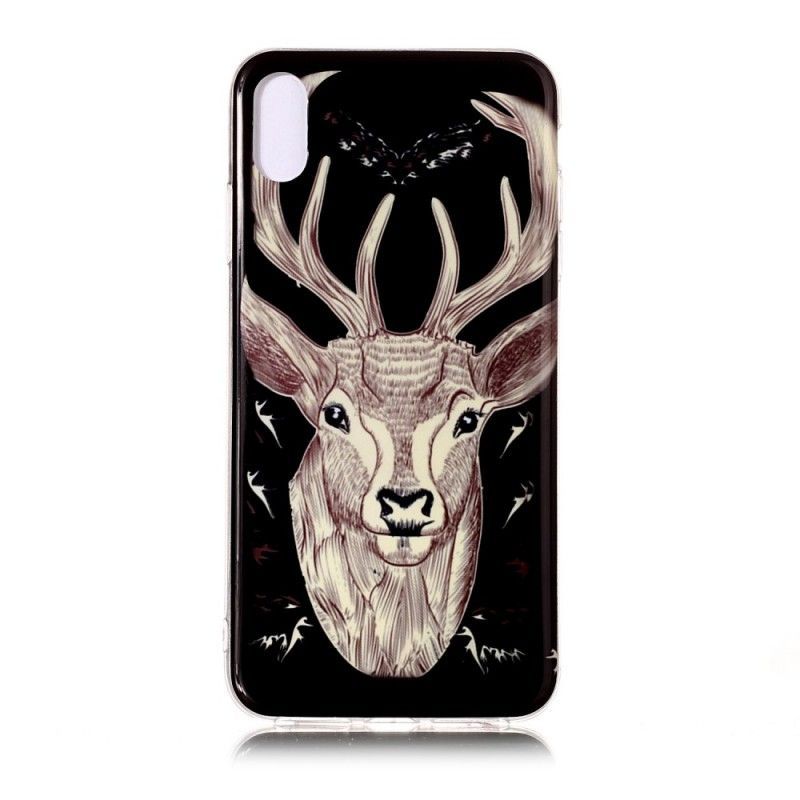 Kryt Iphone  XS Max Fluorescentní Majestátní Jelen