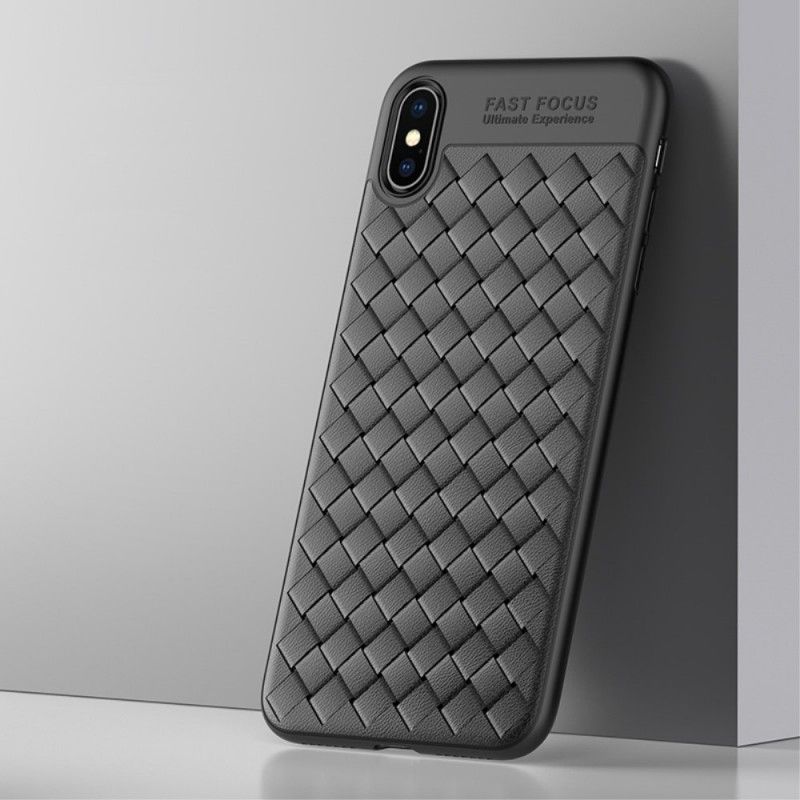 Kryt Iphone  XS Max Usams Luxusní Tkaný
