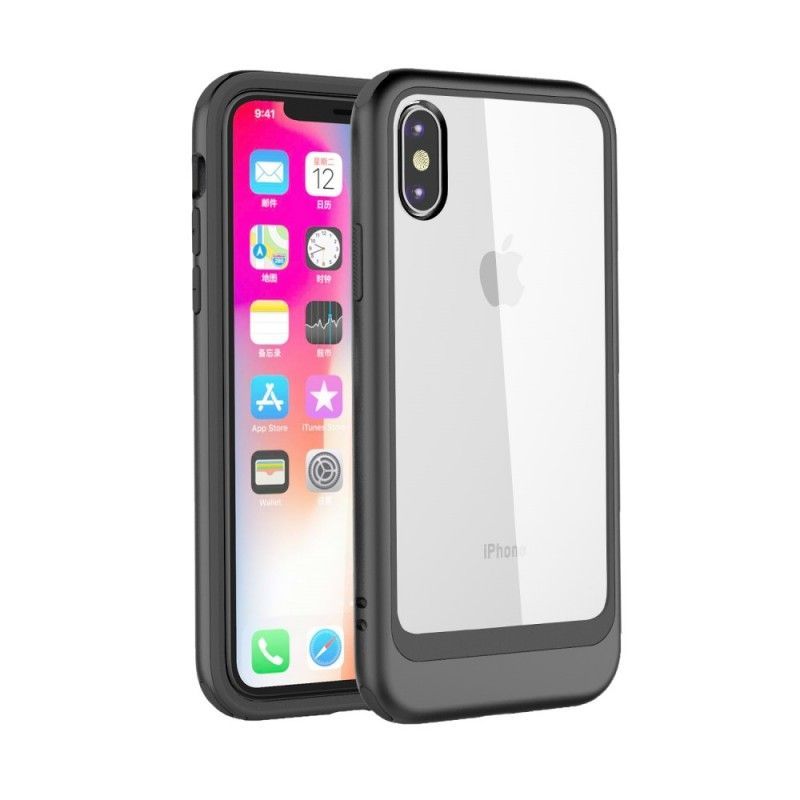 Kryt Iphone  XS Odnímatelný Průhledný