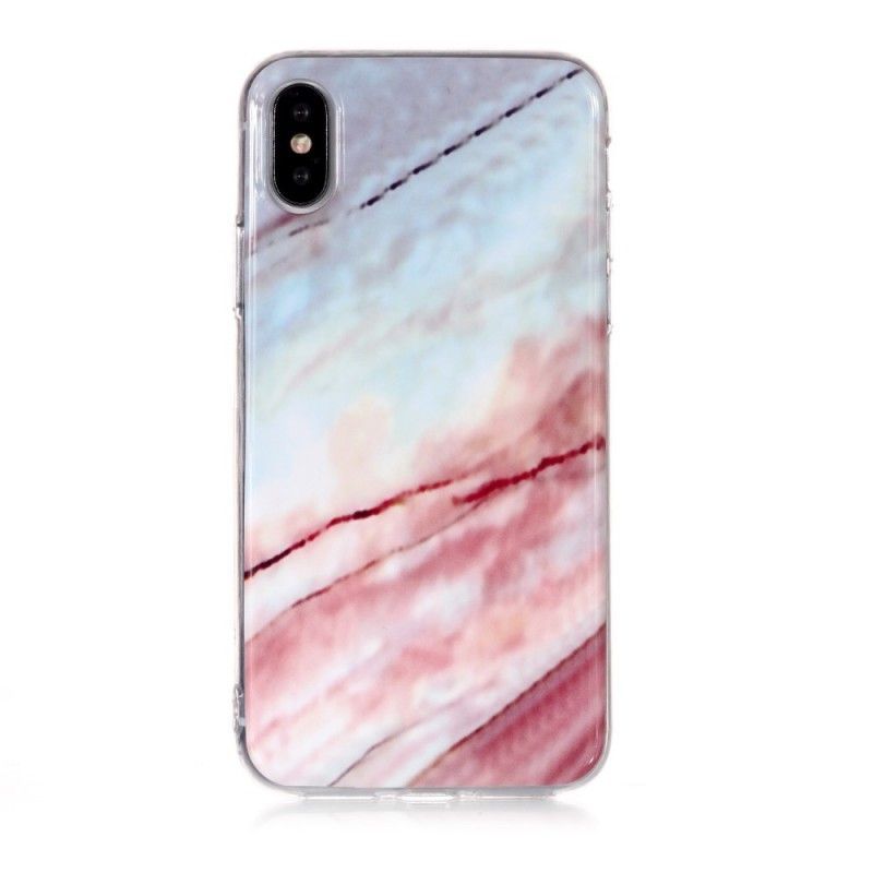 Kryt Iphone  XS Třpytivý Mramor