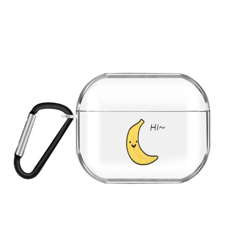 Kryt Na Airpods Pro Ovocná Řada Čirý Silikon