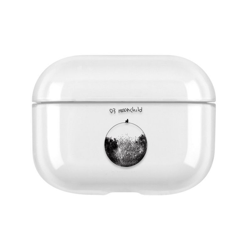 Kryt Na Airpods Pro Průhledný Měsíc